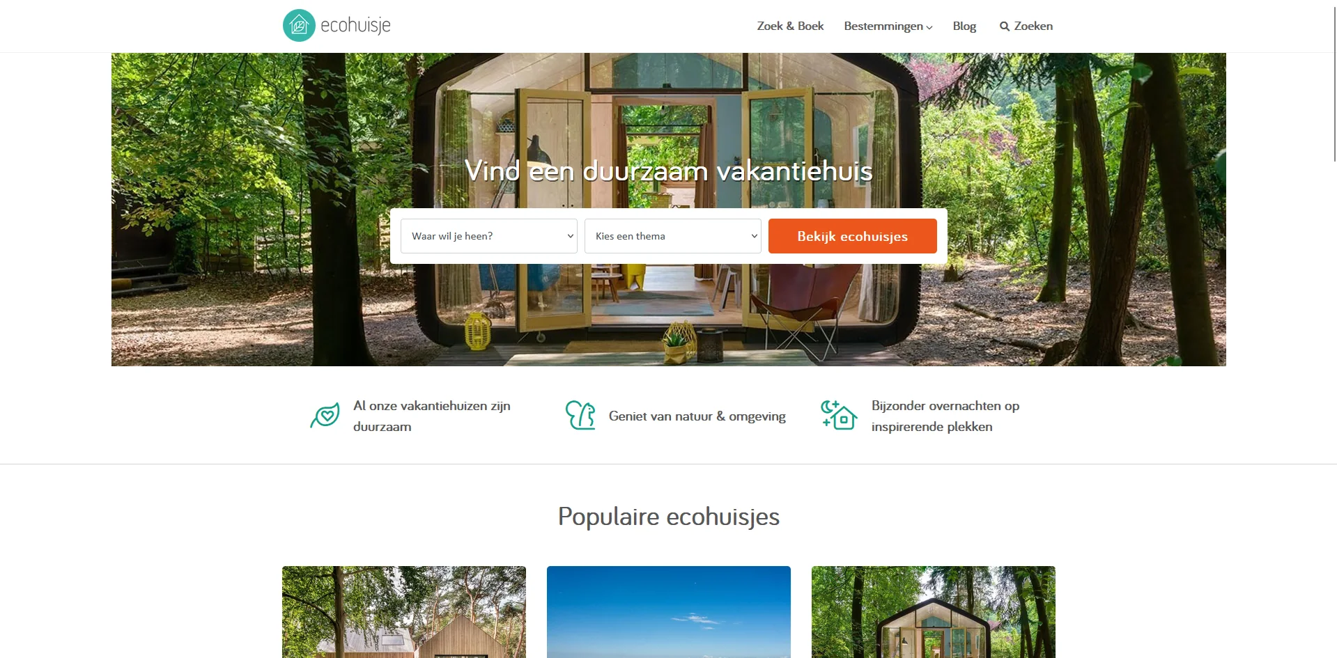 Ecohuisje project
